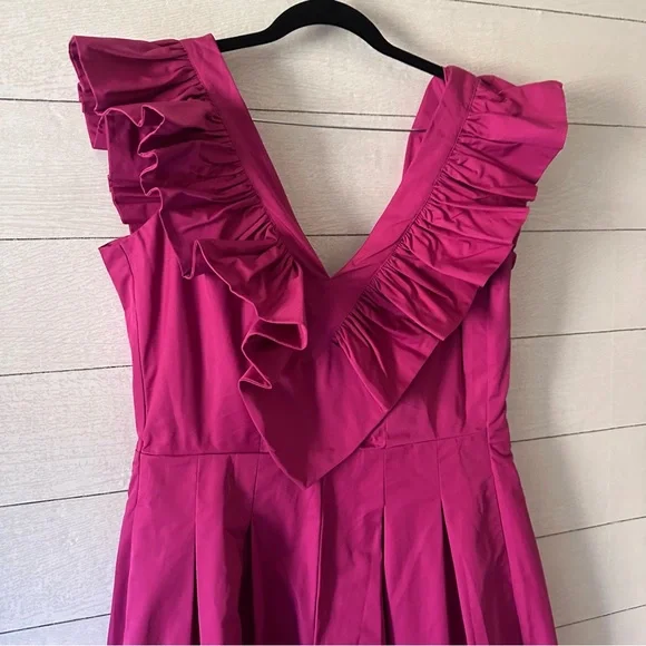Forever Amelia AMARI JUMPSUIT FUSCHIA Size 12 - Picture 4 of 11